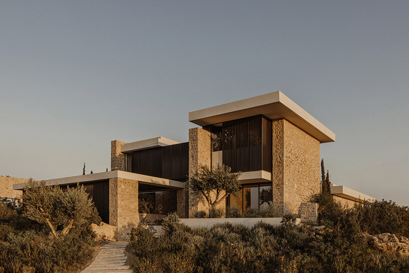 k-studio’s ‘southwand house’ follows the sloping olive groves of costa navarino in greece post thumbnail image