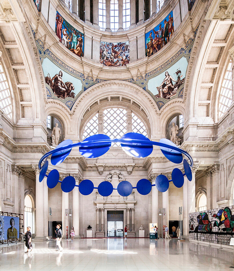 anna & eugeni bach suspends celestial blue ‘crown of eyes’ inside barcelona’s MNAC post thumbnail image