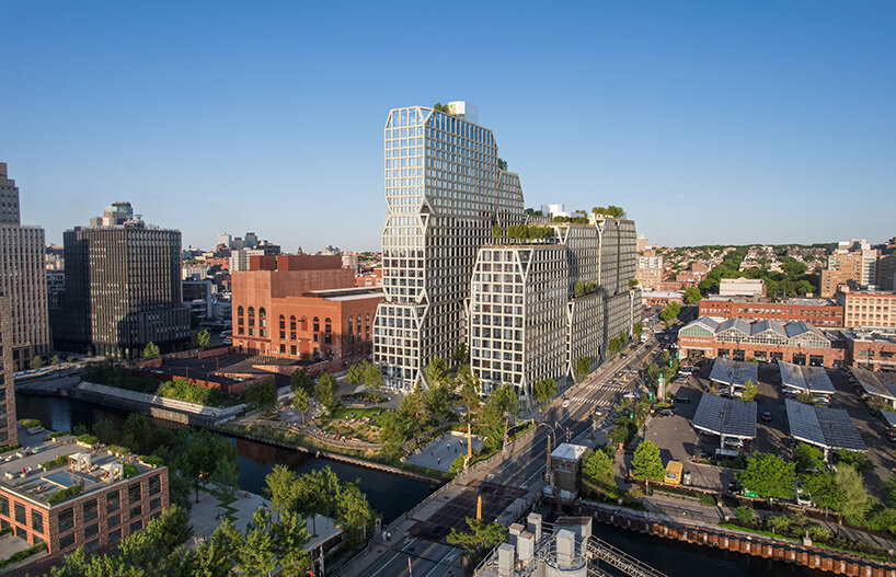 bjarke ingels group plans a stepped concrete tower along brooklyn’s gowanus canal post thumbnail image
