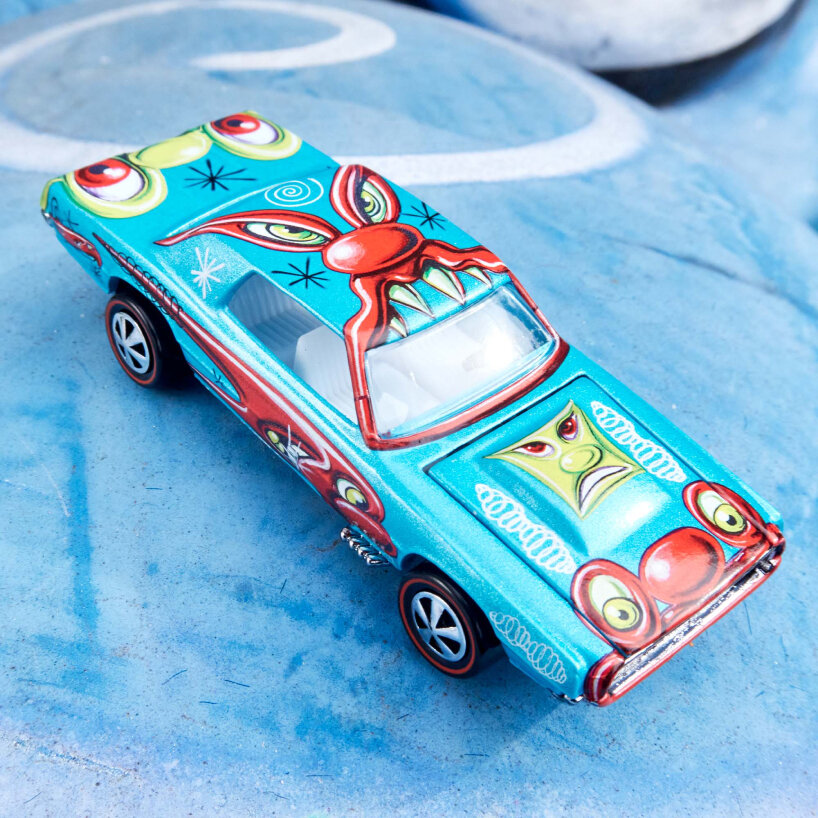 kenny scharf unveils iconic KarBombz! art car in full scale and toy-sized hot wheels version post thumbnail image