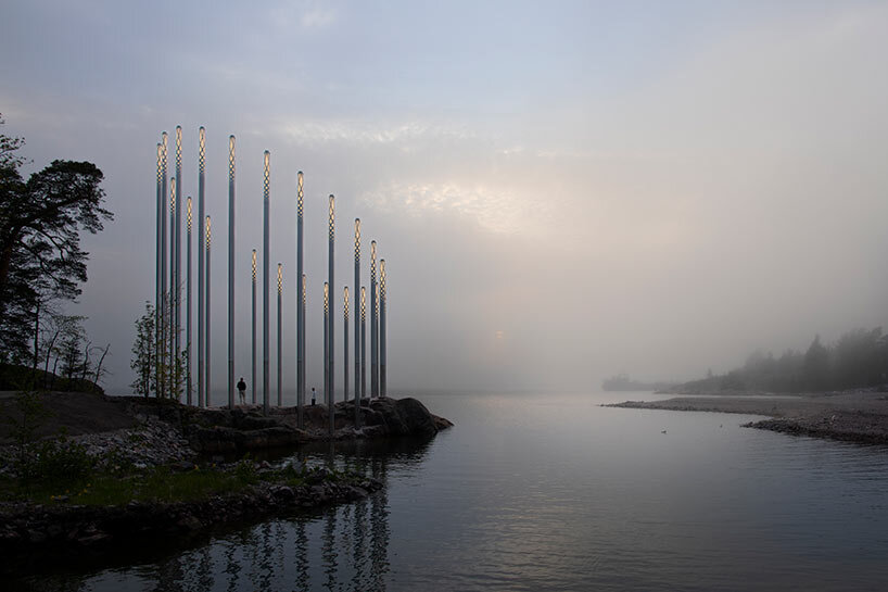 long daylight pavilion by olafur eliasson brings celestial geometry to helsinki’s shoreline post thumbnail image