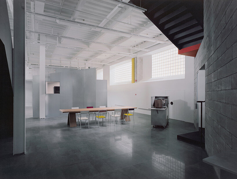 skewed meeting room bends the grid in shanghai office revamp by atelier siyu post thumbnail image