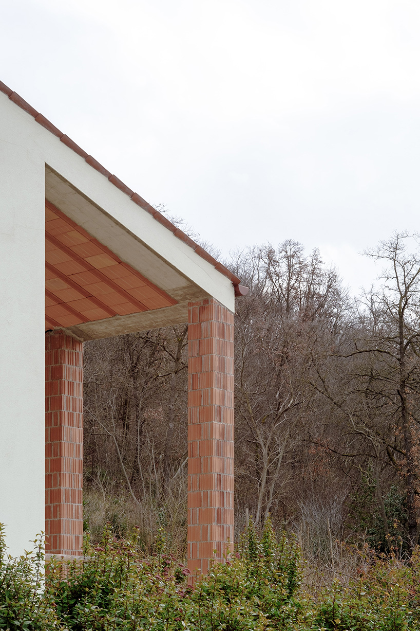 exposed materials animate textured decorative patterns within rural house in italy post thumbnail image