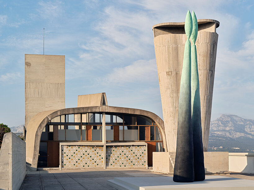 monumental candle sculptures by sterling ruby adorn MAMO at le corbusier’s la cité radieuse post thumbnail image