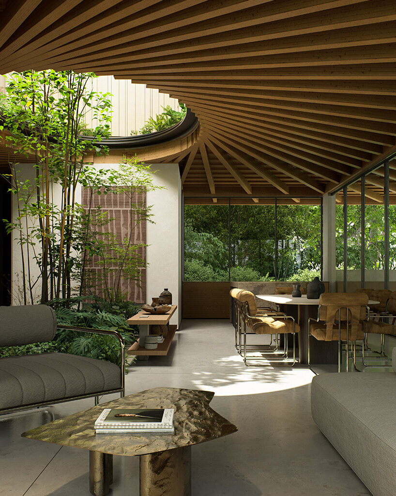 a spiraling, skylit timber structure to shape this brazilian home by victor ortiz post thumbnail image